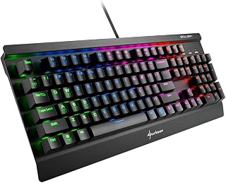Sharkoon SKILLER SGK3 Mechanical Gaming Keyboard - Red