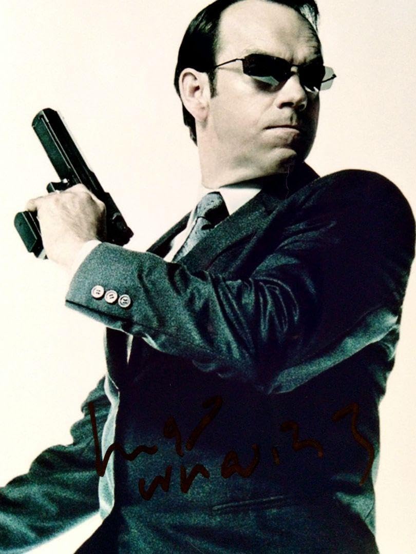 Amazon.co.jp: ヒューゴウィーヴィング直筆サイン入り写真