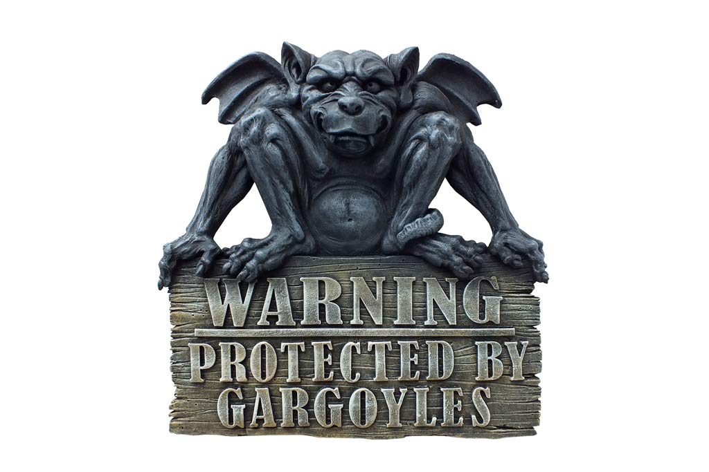 ガーゴイル　gargoyle ピック　2枚セット Amazon.co.jp: ガーゴイル 警告サイン ハンギングプラーク ドア