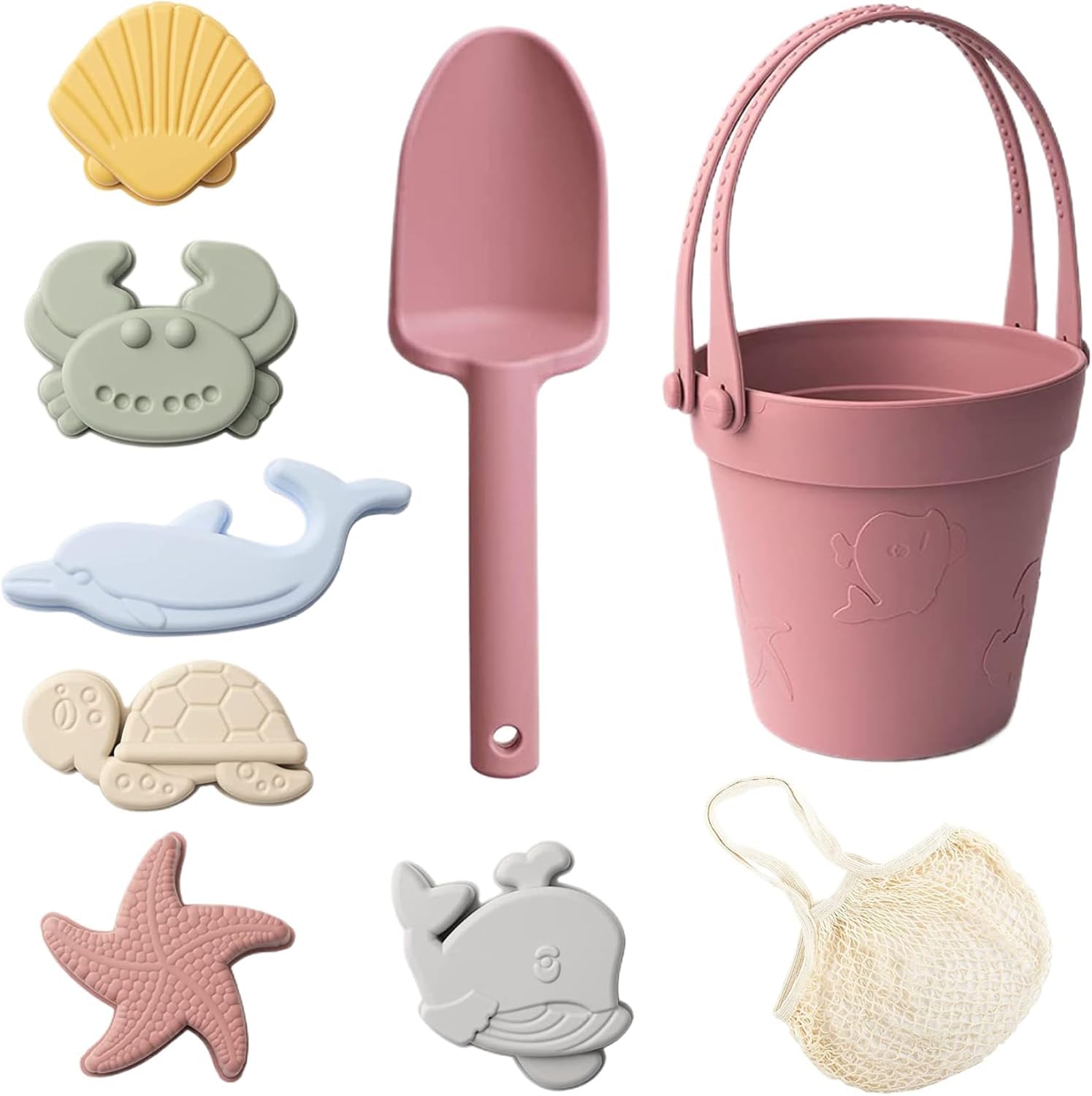 Jouets de plage d'été pour enfants Bac à sable en silicone souple Jeu de plage J