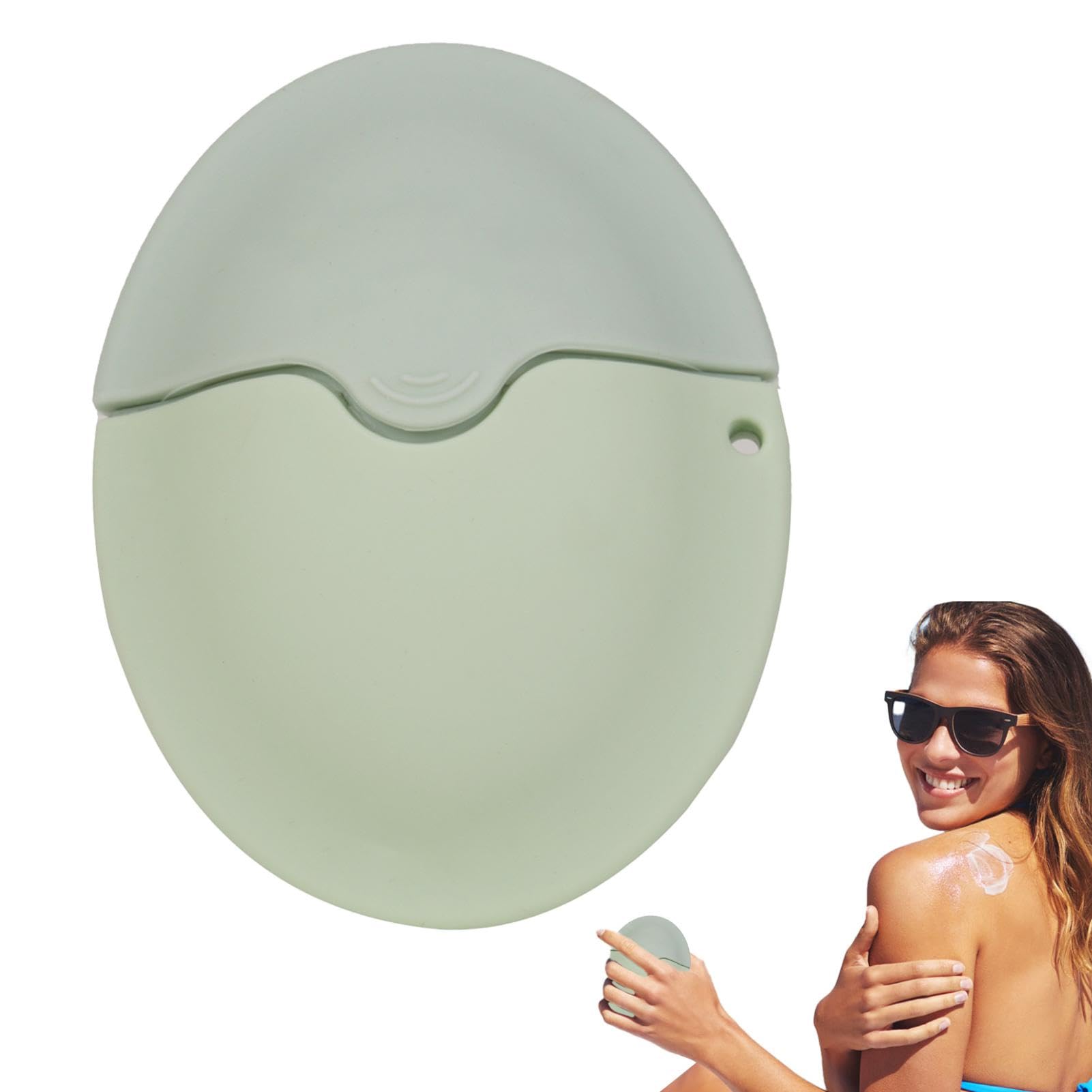 Rodillo aplicador de protector solar, aplicador de loción para niños - Botella aplicadora de protector solar reutilizable enrollable - Herramientas aplicadoras de protector solar livianas para t