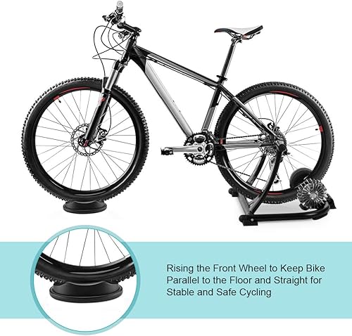 Miniatura 4 de Wahoo - Bloque de rueda delantera para bicicleta, bloque de ciclismo Wahoo, para entrenamiento de bicicleta de interior, soporte de entrenamiento de