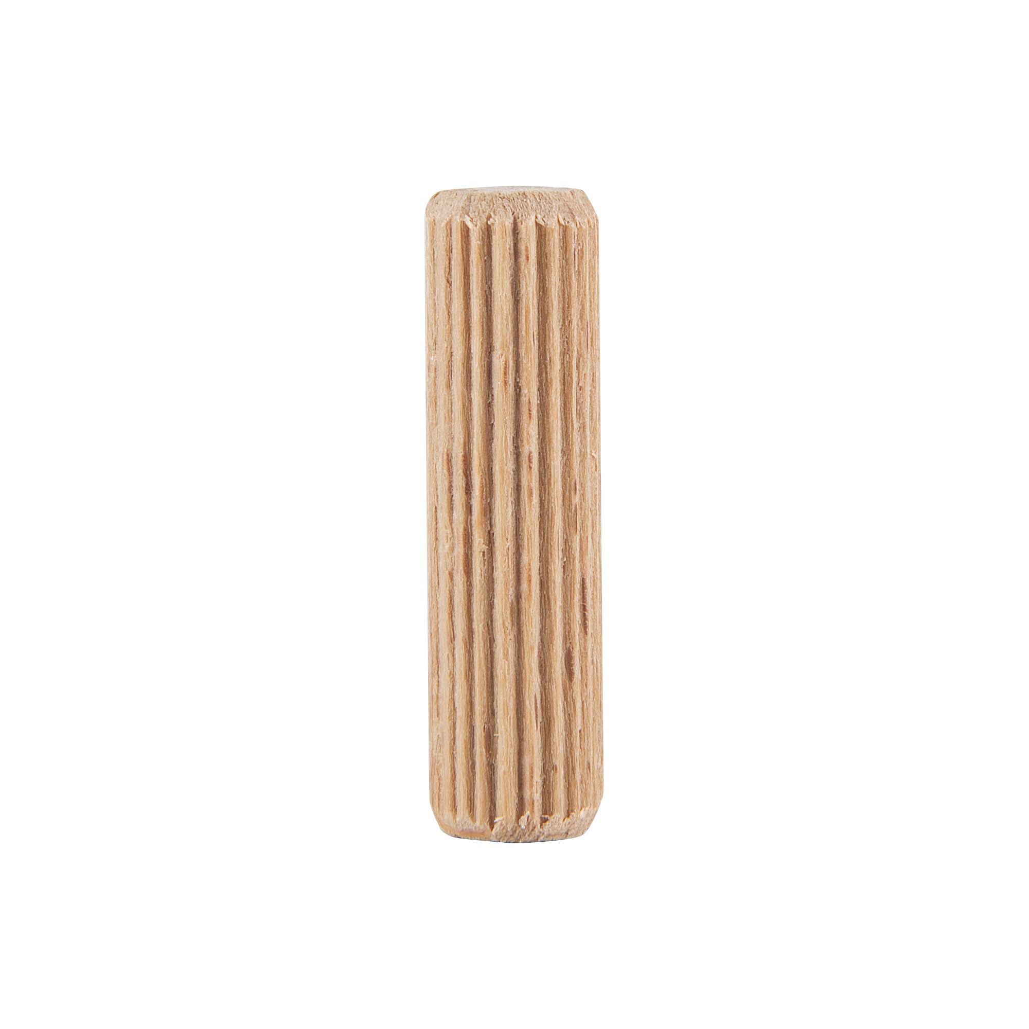 Trend Holzdübel, 8 x 30 mm, 200 Stück, Buchenholz mit durchgehenden Leimrillen, FSC-zertifiziert, DWL/8X30/200