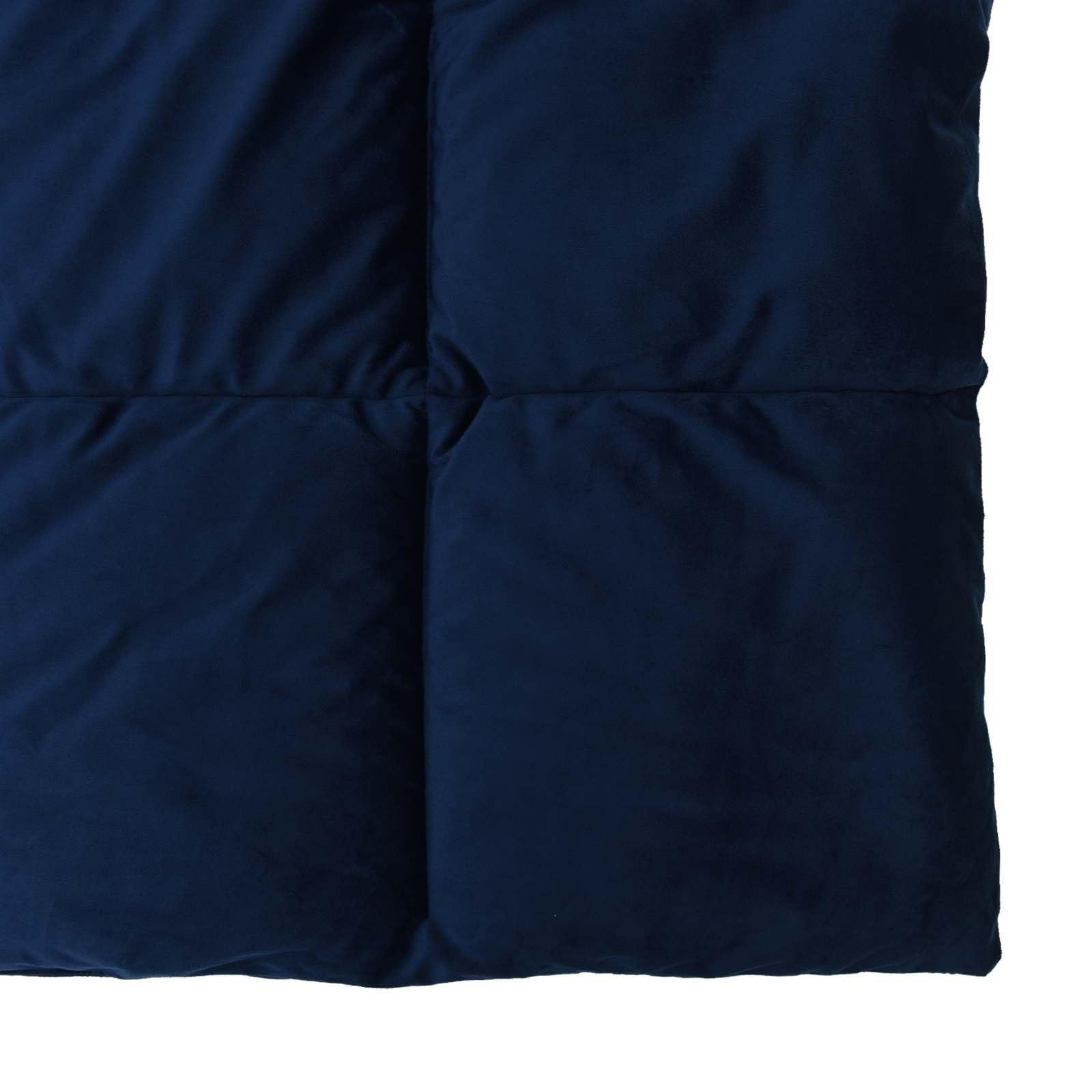 Colcha de verano acolchada azul oscuro, microfibra, 200 x 220 cm, 1 manta para dormitorio, transpirable para dormir caliente