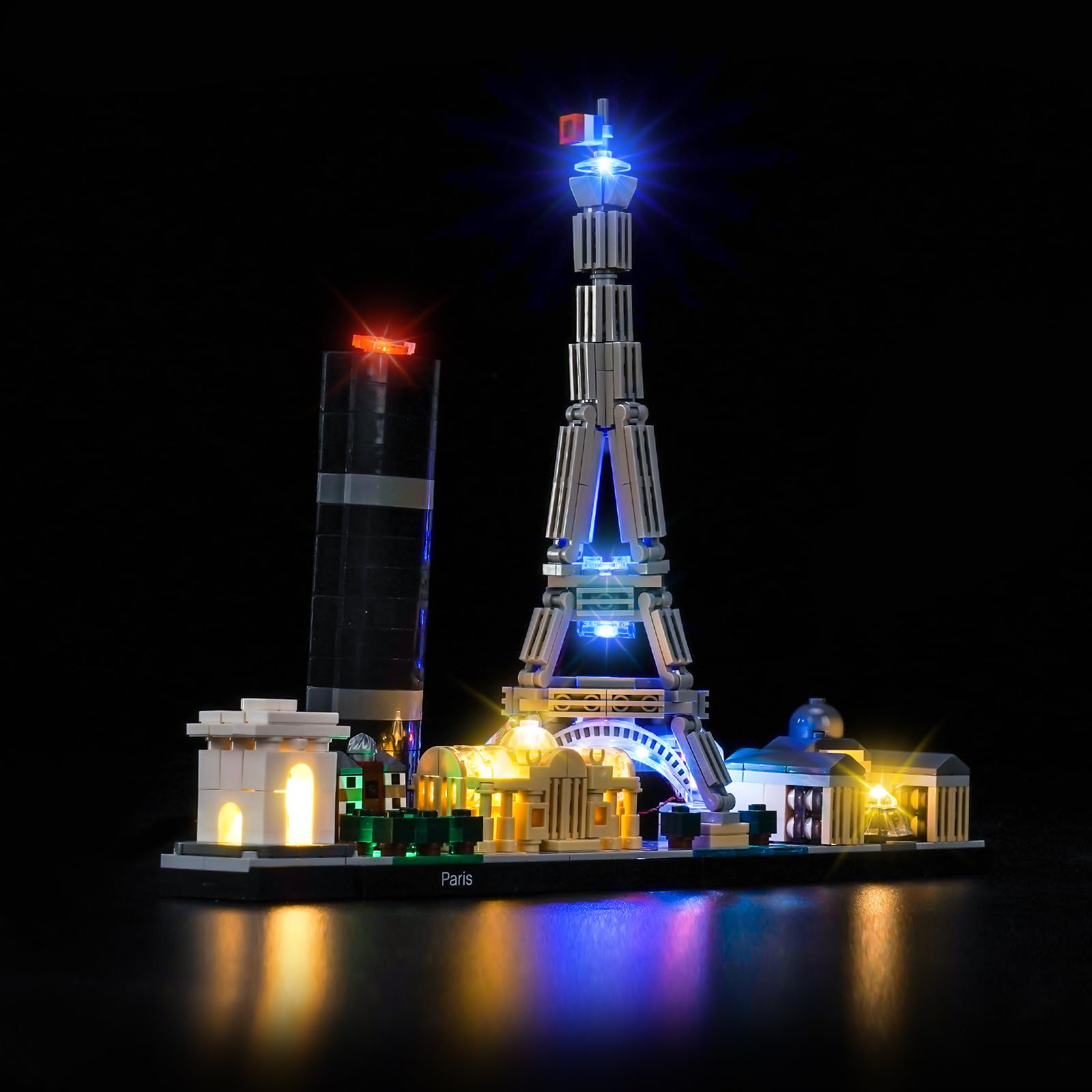 BRICKSHINING LED Lighting Compatible with Lego 21044 Paris City Skyline - JUST Lights, Light Kit Compatible with Lego Architecture 21044 Paris, NOT