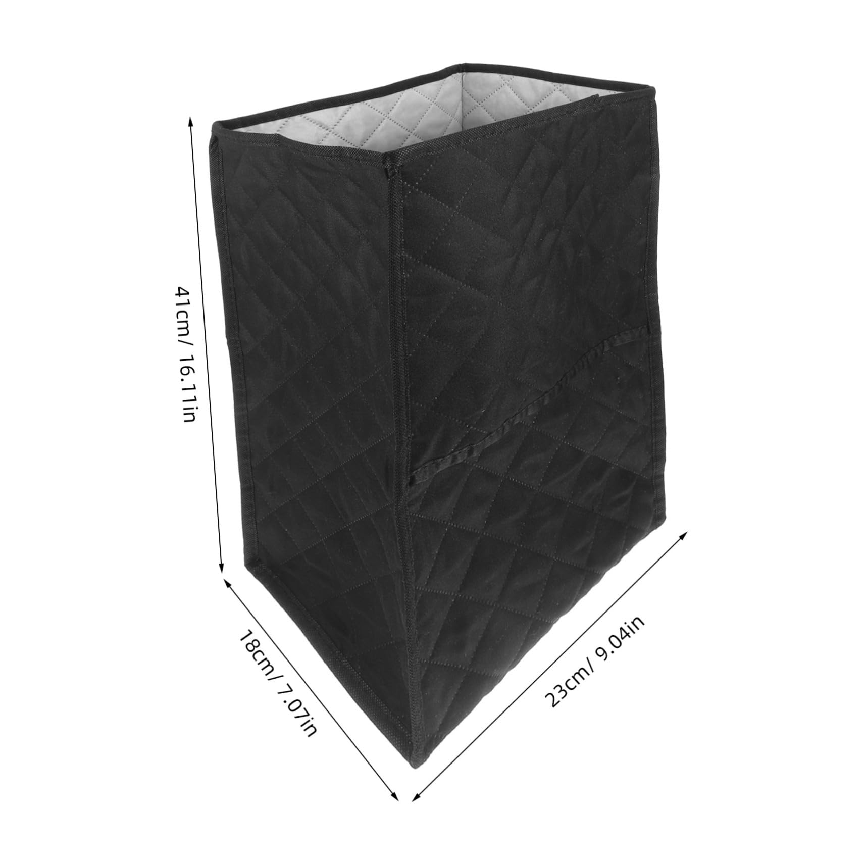 AUTSUPPL Juicer Cover for Kitchen Quilted Protective Cover for Stand Mixer Blender Cover Juicer with Protective Cover Slicer Cover Fruit Juicer Cover Black Non-woven Fabric