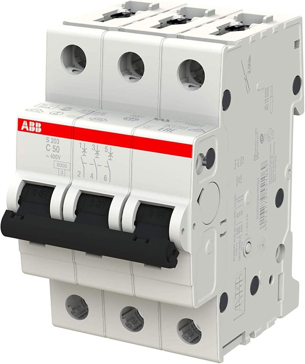 ABB composant de commande 3P 2CDS253001R0504 pour réseau triphasé maison