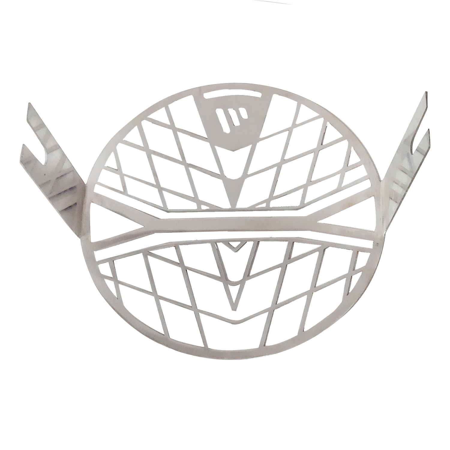 R.J.VON - Xpulse Headlight grill Chrom - Hero Xpulse 200 4v (Silver) - Image 4 thumbnail