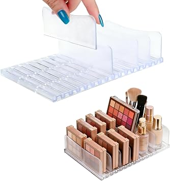 Makeup Eyeshadow Palette Organizer Acrylic, 1 Pcs