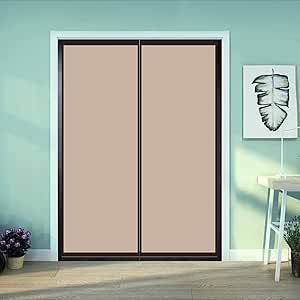 Magnetic Insulated Curtain, Thermal Cover Screen Auto Closer Privacy