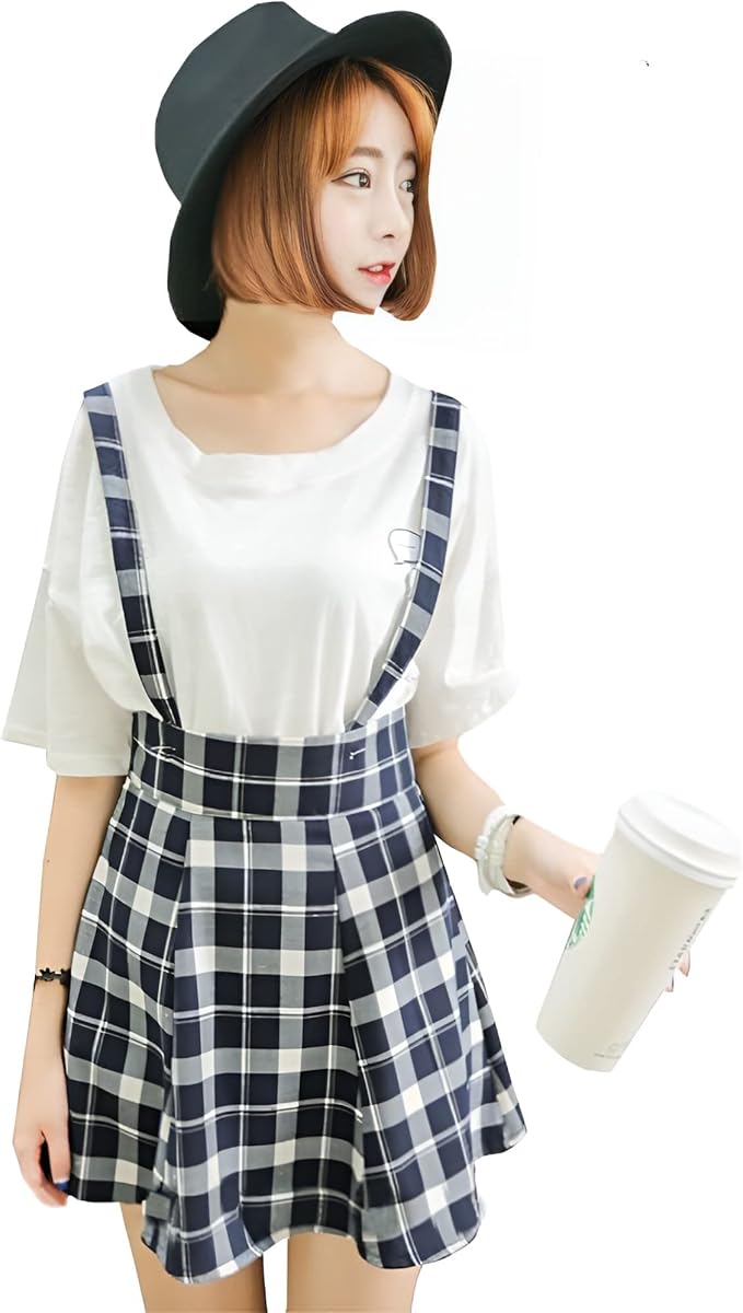 caramel チェック 吊り スカート8Y 61sKXUARYOL._AC_SX679_.jpg