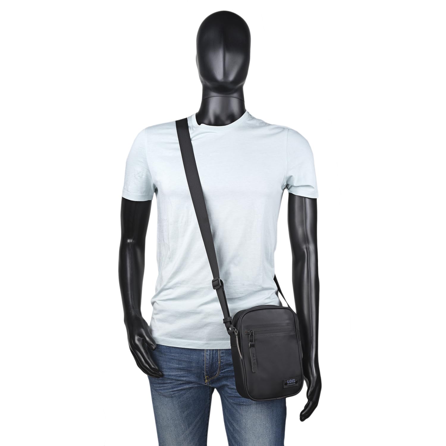 Lois - Bolso Hombre elegante y funcional Bolsitos Para Hombre resistentes y modernos Bolsos Para Hombre estilo casual, ideales para el día a día