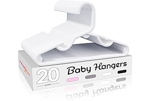House Day Premium Baby Hangers: Space-Saving Childrens Hangers for a Tidy Closet
