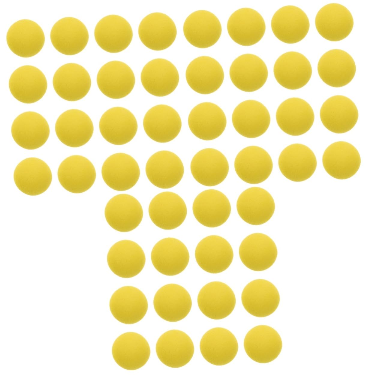 HEMOTON 4sets Replacement Balls Soft Eva Balls Ideal for Boys and Girls Play 36pcs*4