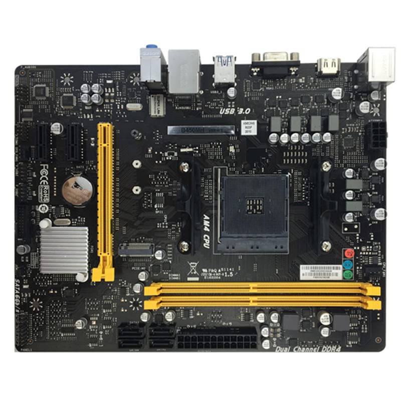 B450MH for BIOSTAR PC Motherboard B450 Socket AM4 Tested : Amazon