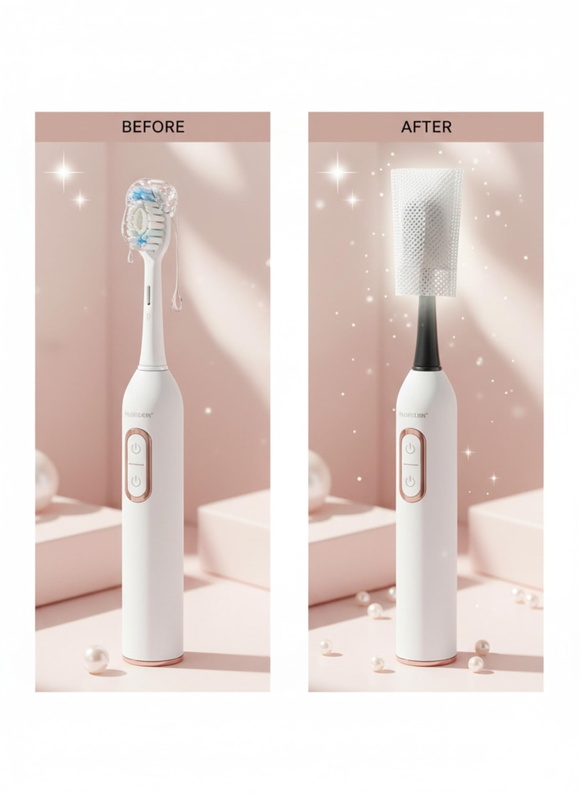 Intellident Protectores de cepillo de dientes, tapas para cabeza de cepillo de dientes, transpirables, de secado rápido y desechables, perfectas para viajes, hogar y oficina, 20 unidades (paquete de
