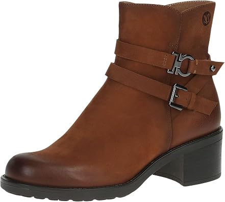 Caprice Womens Flat lace-up Ankle Boots
