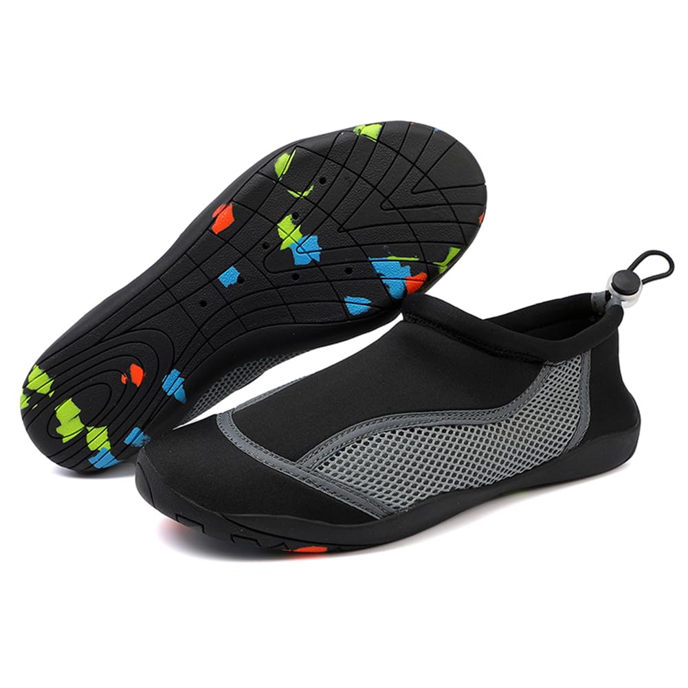 Wasserschuhe für Herren und Damen, Unisex-Duschen-Schuhe, Strandchuhe, schnell trocknende Wasserschuhe, Schwimmschuhe, Surf-Schuhe, Bachwander Größe 35-46