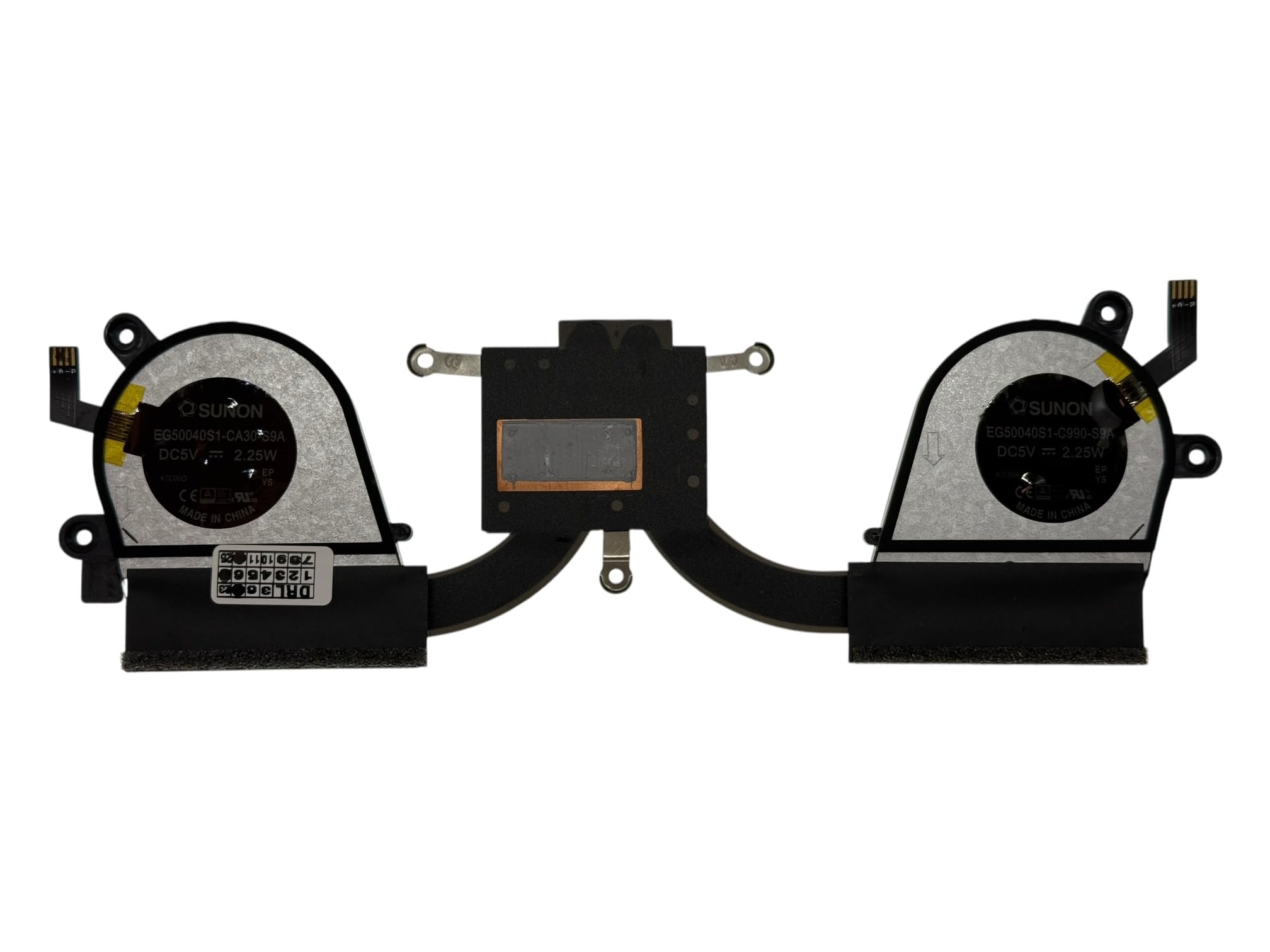 Ventilateur de Refroidissement CPU compatible pour Lenovo IdeaPad Yoga 720-13 IKB, NP: 5H40N67860, EG50040S1-CA30-S9A, EG50040S1-C990-S9A
