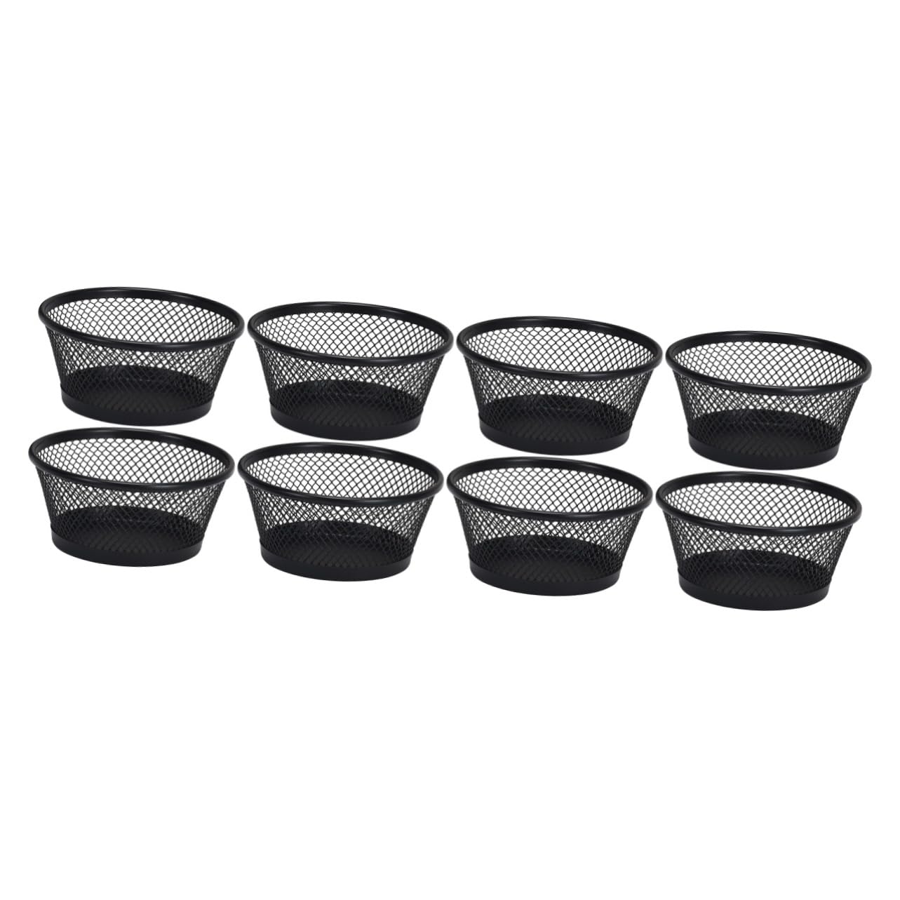 NUOBESTY Lot De 4 Porte-trombones À 5 Compartiments En Maille Pour Accessoires De Bureau Rangement De Bureau Organiseur De Trombones Pour École 2 Pièces X 4