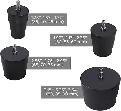 Miniatura 8 de Kit de probador de fugas de presión de aire turbocompresor, probador de fugas de presión de aire, probador de fugas Turbo Boost con 4 pares de