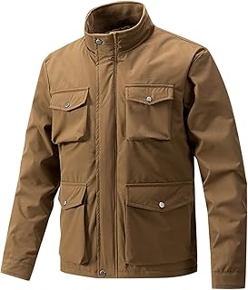 Chaqueta de invierno para hombre de invierno cálida chaqueta de algodón talla grande abrigo de invierno de color liso al aire libre térmica casual chaqueta de moda bolsillos abrigo de algodón