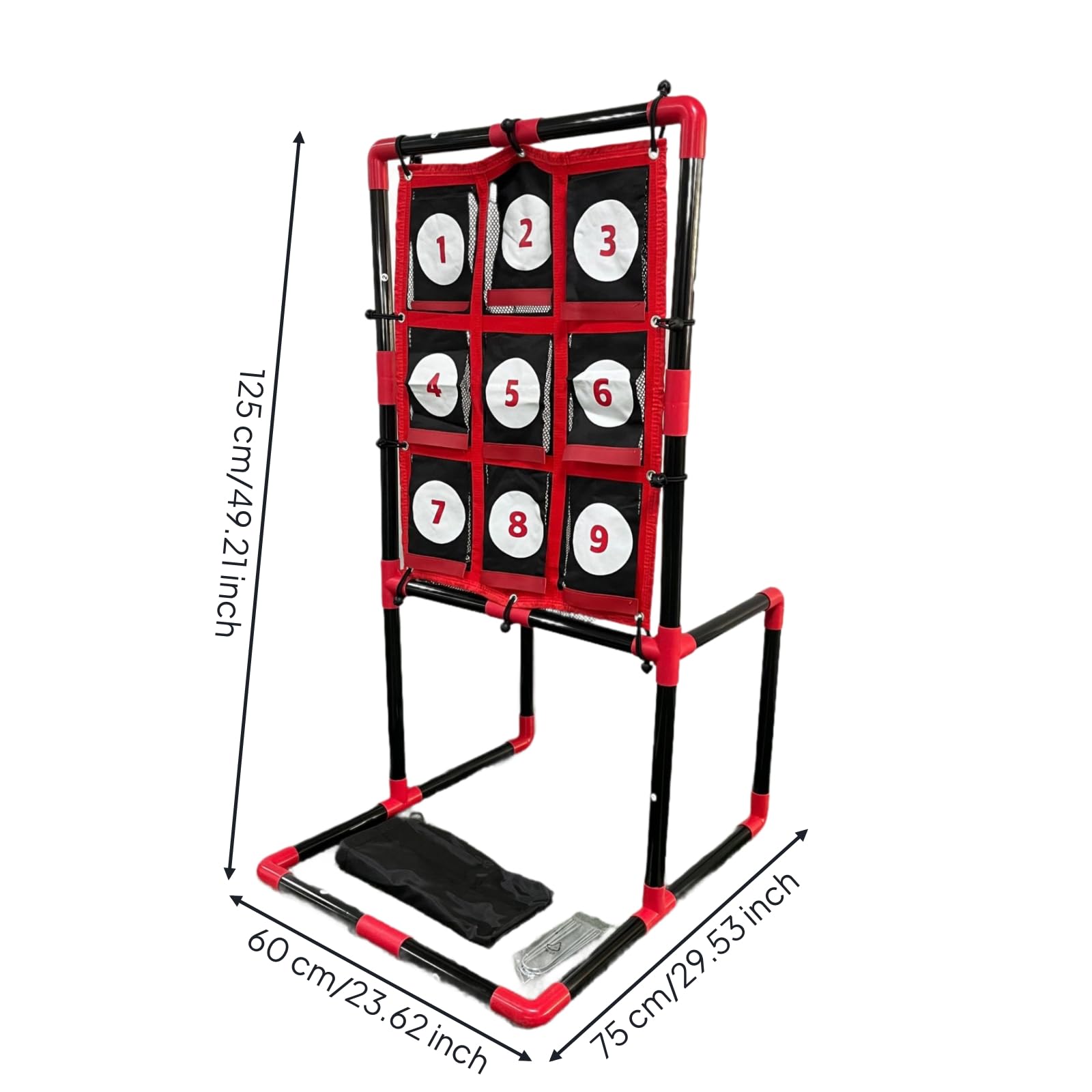 con Soporte Resistente | Portátil, Panel Puntería con Estructura, para Colegios, Niños, s