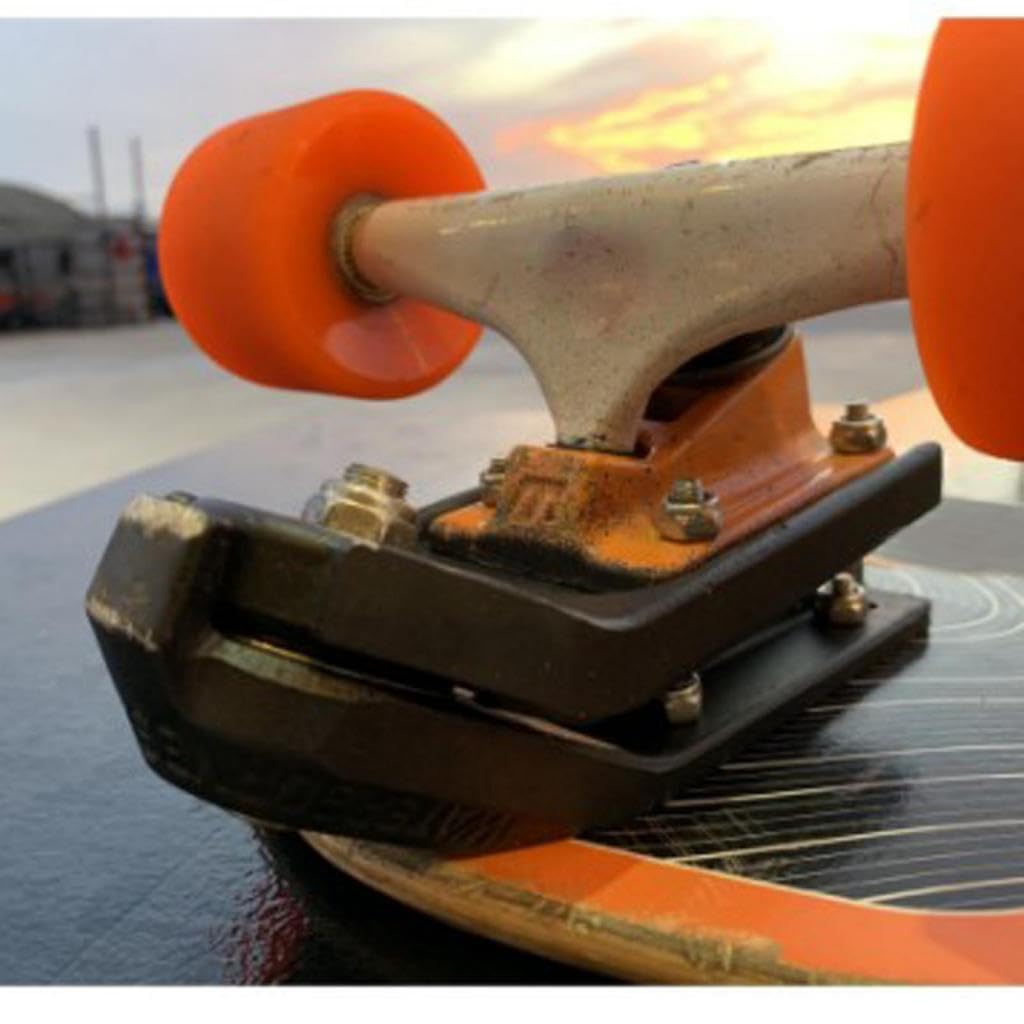 Colcolo Trucks Surfboard Skating Universal Skateboard Bridge Spring Bracket Longboard Decks Adapter, Weiß