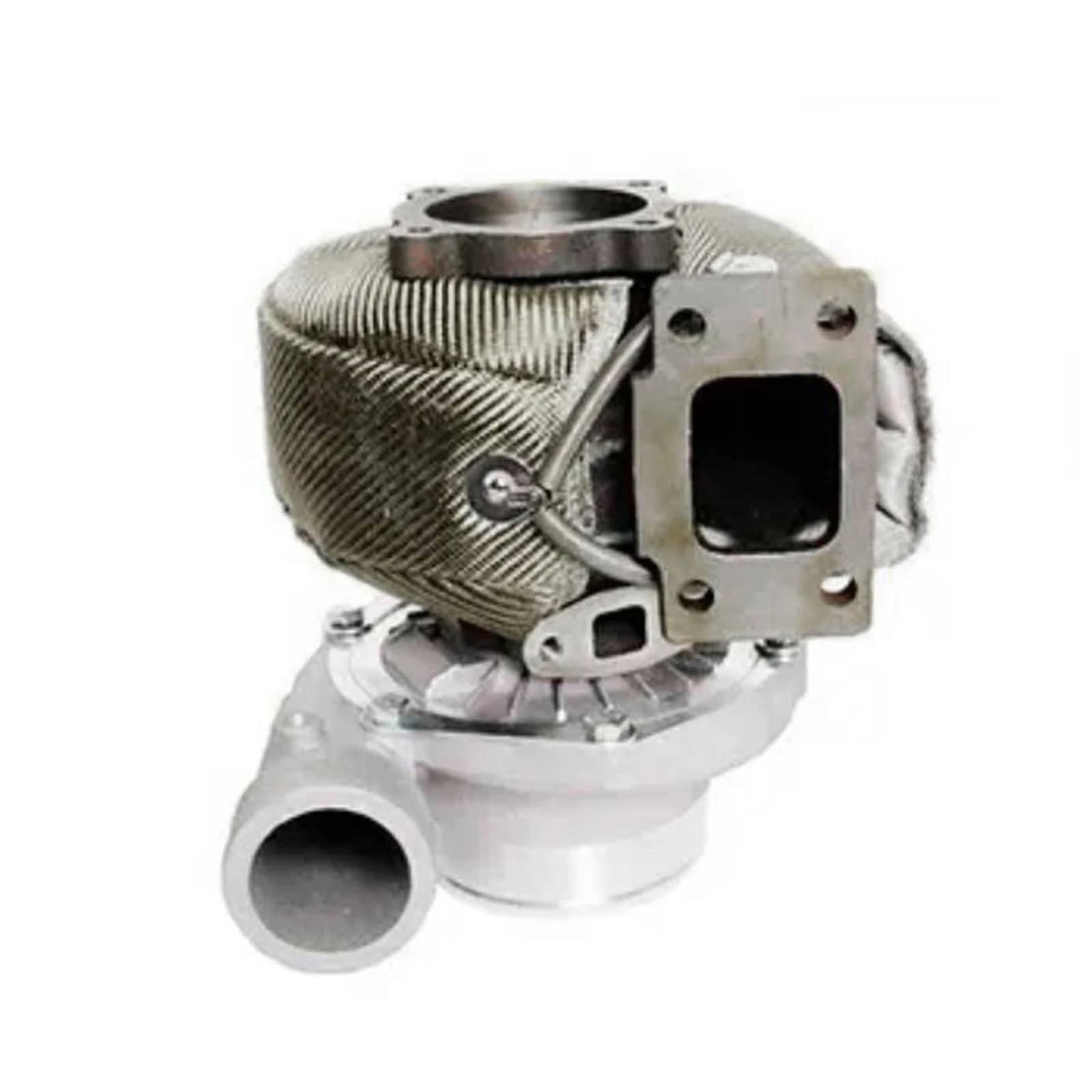 Abgasturbolader T3 T4 T6 Turbolader-Abdeckung, Wickeldecke, Wärmebarriere-Abdeckung, Turbo-Hitzeschild-Abdeckung, Wickelzubehör, Silikonfaser Car Turbocharger(For T4)