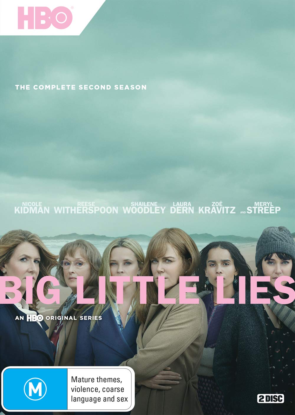 Big Little Lies: Season 2 | Nicole Kidman, Reese Witherspoon | NON-USA Format | Region 4 Import - Australia