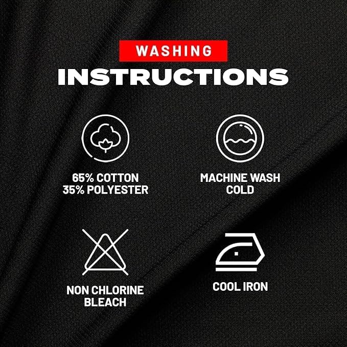 Access Men’s Heavyweight Thermal Shirt Crew Neck, Waffle Knit Long Sleeve Base Layer for Cold Weather - Image 3