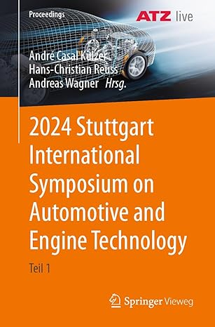 2024 Stuttgart Inteational Symposium on Automotive and Engine Technology: Teil 1 (Proceedings) (German Edition)-Wow! eBook