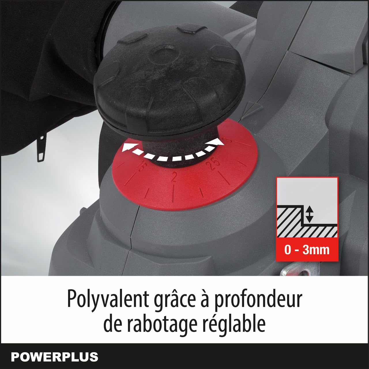 POWERPLUS Rabot 900 W POWE80030
