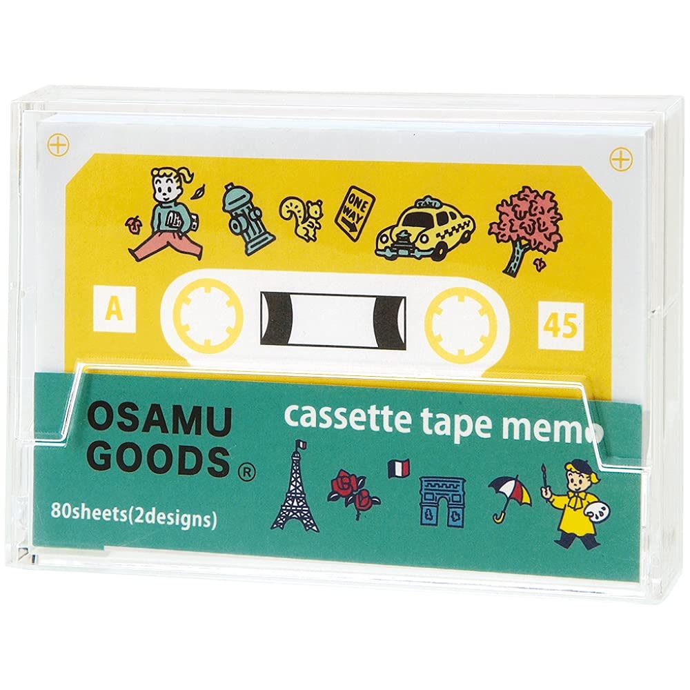 Amazon.co.jp: 学研ステイフル オサムグッズ メモ カセットテープメモ