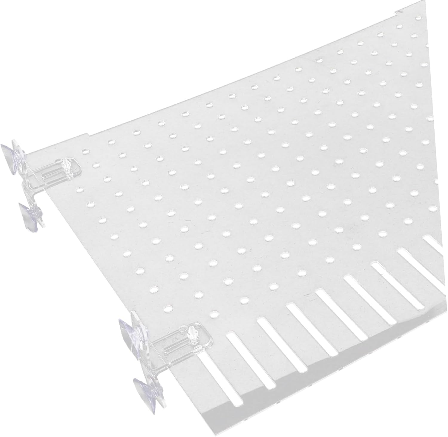 COLLBATH 1Set Acrylic Fish Tank Isolation Board with Suction Cup Durable Aquarium Divider for Splicing Combination Multi Design for Improved Water Permeability Fish Tank