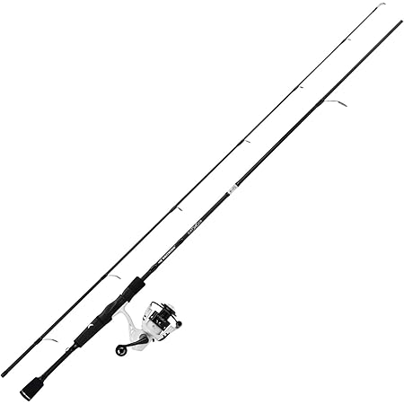 shakespeare agility low profile baitcast reel and fishing rod combo