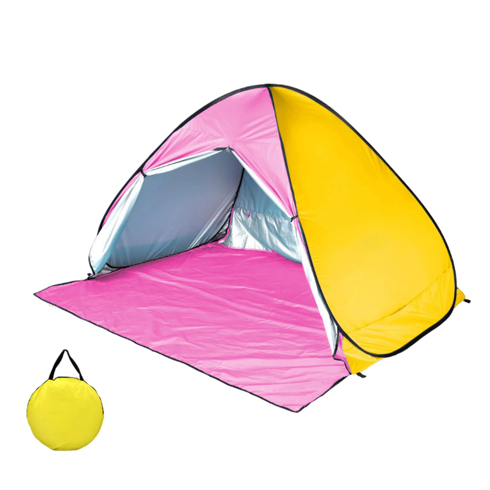 Tenda Da Spiaggia Pop-up - Tendalino Parasole Portatile Di Facile | Installazione, Capanna Leggera, Parasole Impermeabile Anti UV | Borsa Da Trasporto Per Solare Da Viaggio, Campeggio, Picnic,