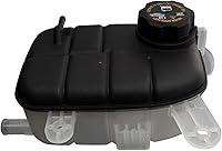 Vista 47 de TRQ Botella de desbordamiento del tanque de expansión del depósito de refrigerante del radiador compatible con Porsche Macan 2015-2018