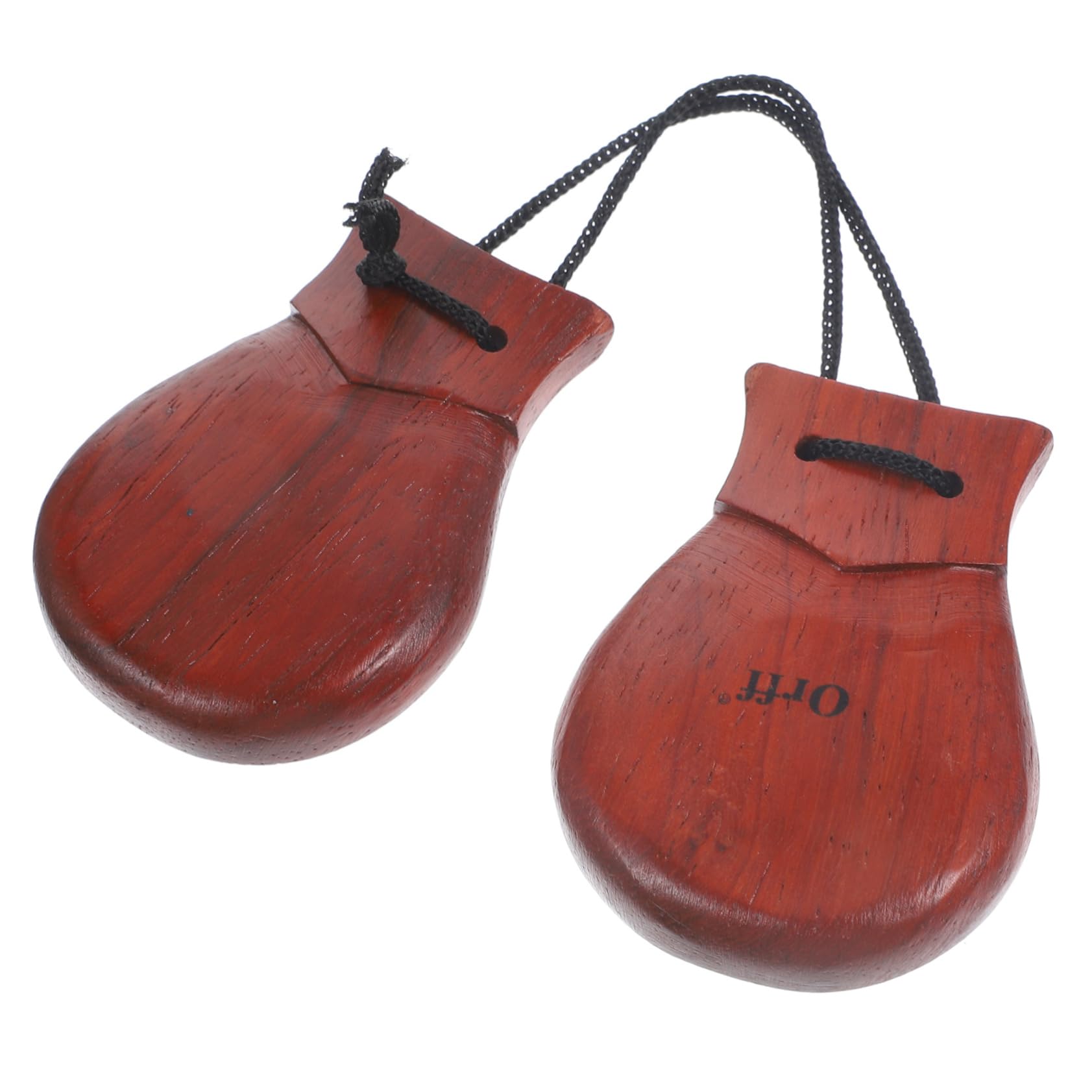 VANZACK Castanet Wooden Percussion Instrument for Adults Traditional for Adults Party Favors