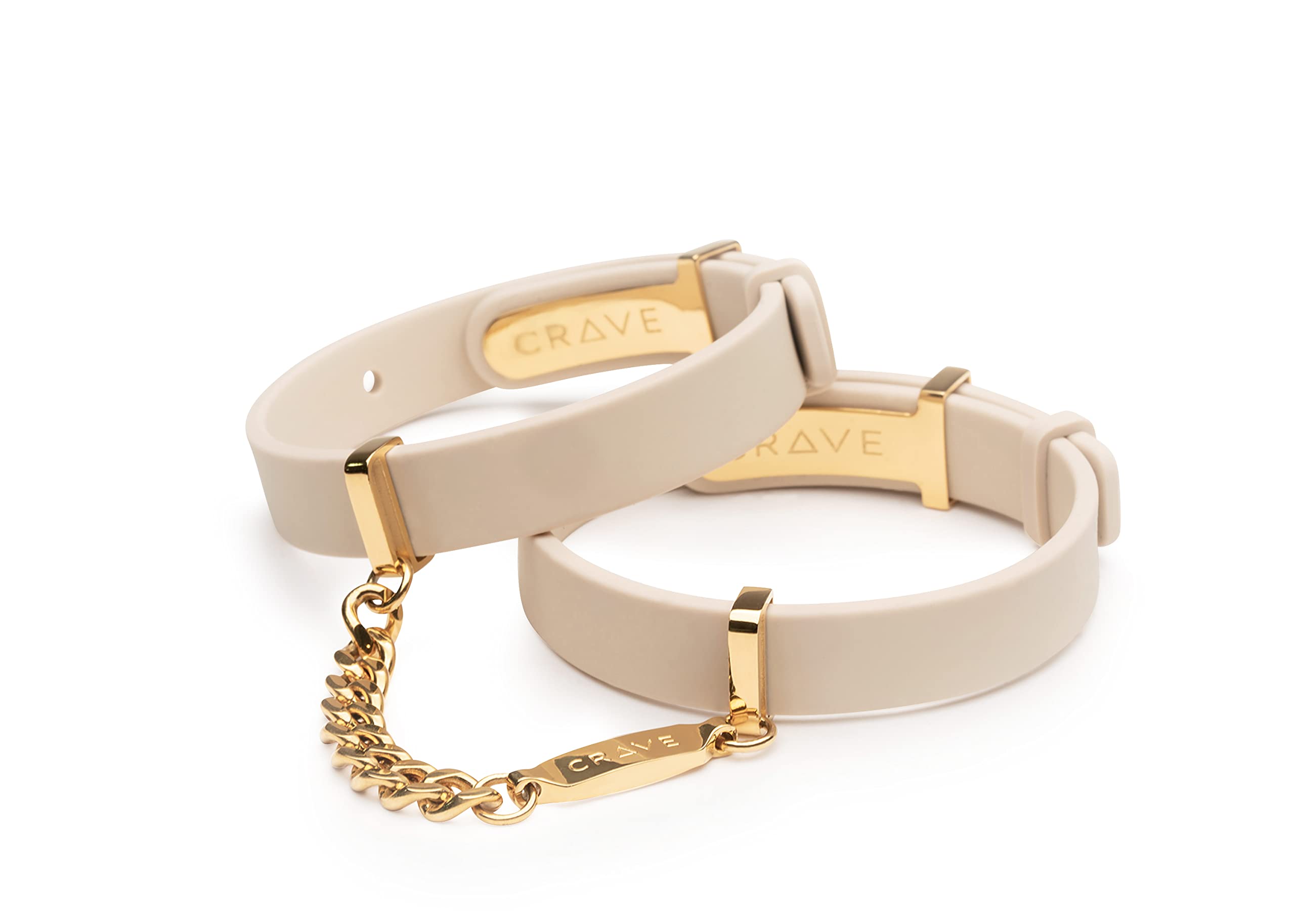 Crave Luxury Toys | ID Cuffs Adult Handcuffs | Silicone Stacked