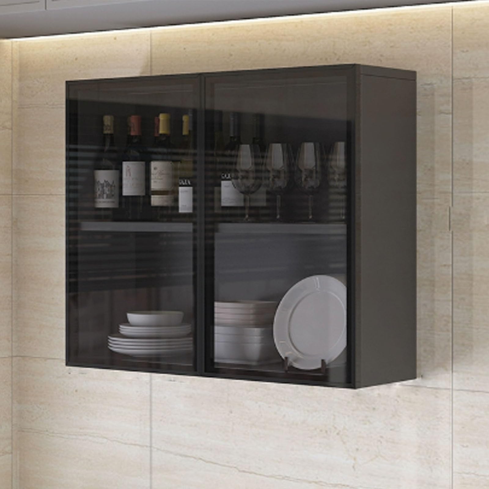 Solid Wood Wall Mounted Kitchen & Bathroom Sto Cabinet With S Door 120X30X60Cm – Slish Wall Cabinet For Balcony Toilet And Closet,A-60*30*60Cm/23.6*11.8*23.6In,A-60*30*60cm/23.6*11.8*23.6in