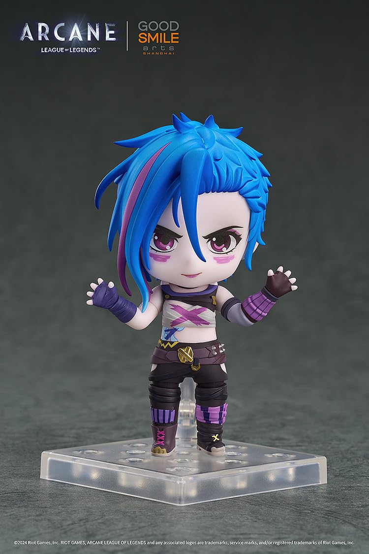 ジンクス　ねんどろいど Amazon.com: Jinx (Arcane Ver.) Nendoroid Action Figure : Toys & Games