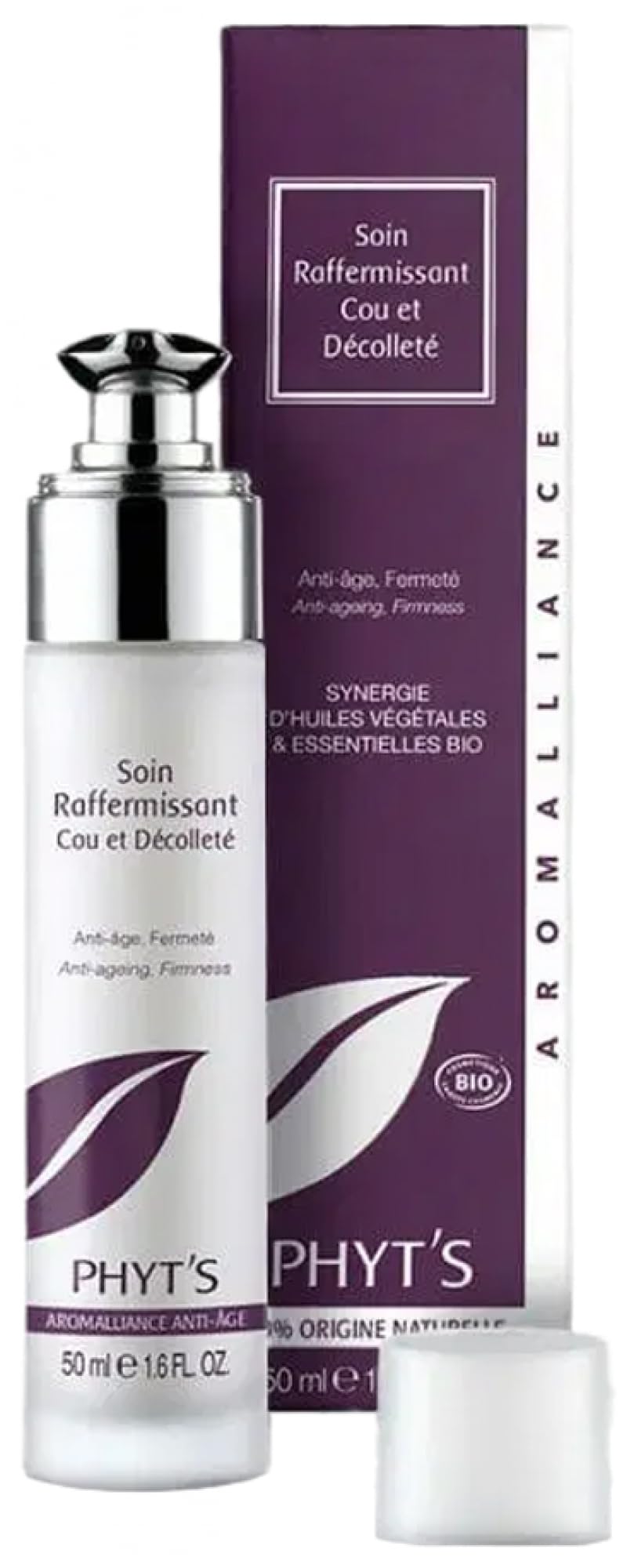 Phyt's Aromalliance Anti-Âge Soin Raffermissant Cou et Décolleté Bio 50 ml