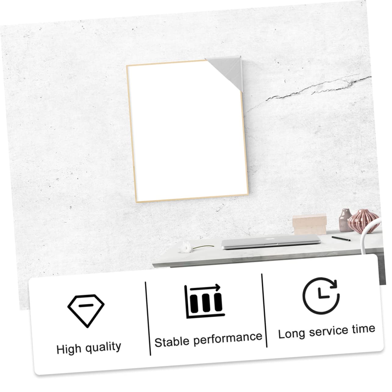 KICHOUSE Cardboard Frame Corner Guards 200 Pack Adjustable Paper Corner Protectors Easel Display Protectors for Signs Posters