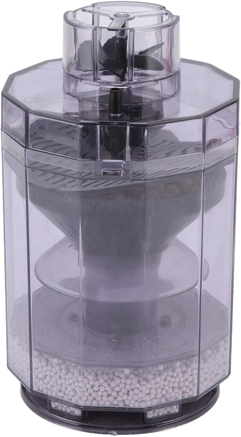 Round Shape Aquarium Filter Bucket, External Fish Tank Filter with Replaceable Filter Tank, Automatic Suction Cleaner for Fish Tank Aquarium, PVC Material for Safety a