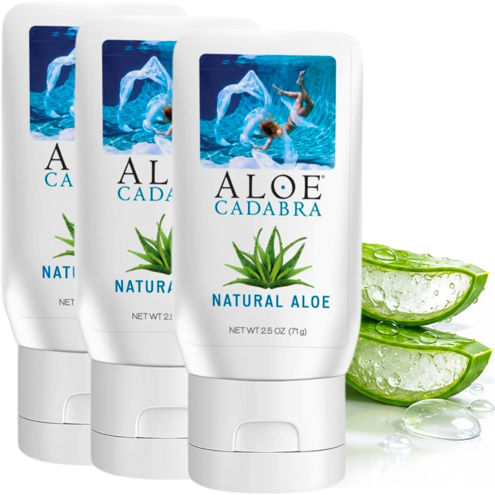 Aloe Cadabra Organic Natural Water Based Lube, for Men, Women &amp; Couples