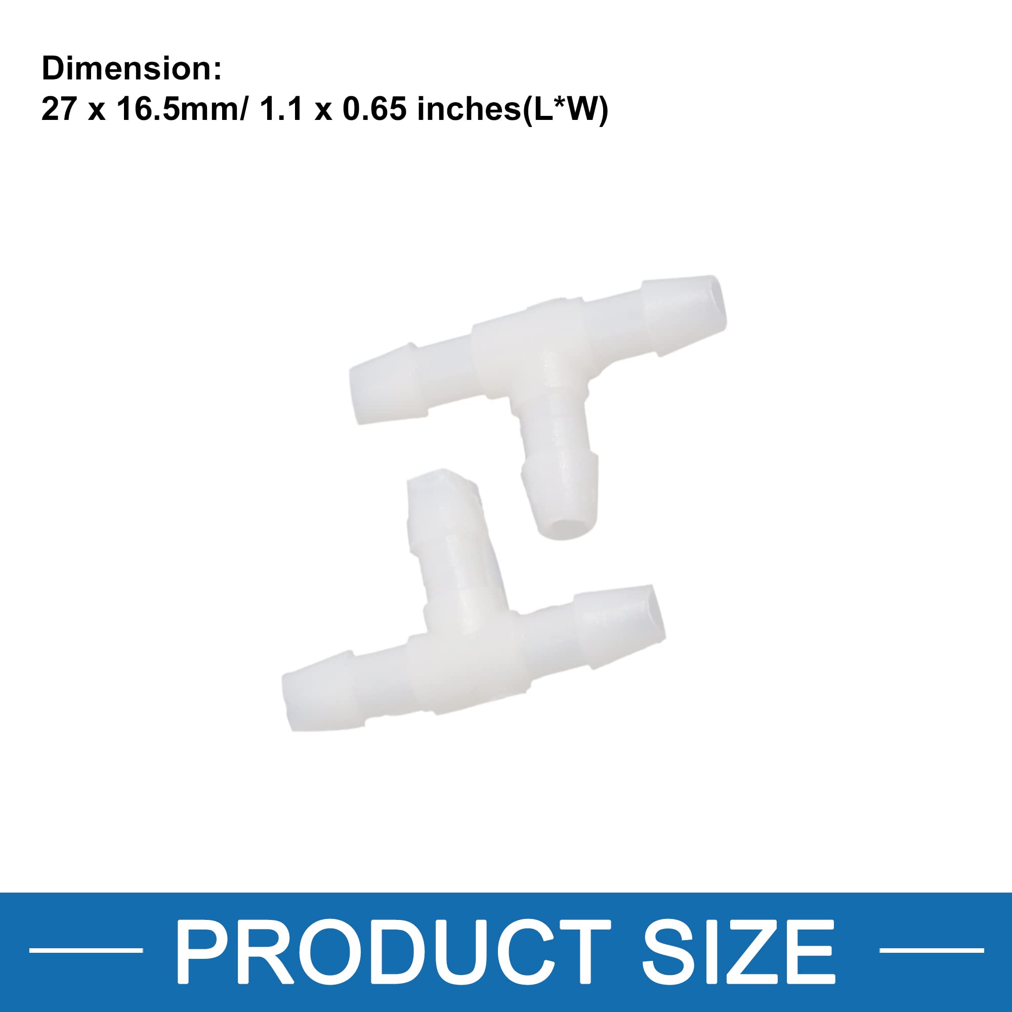 20 Schlauchverbinder 3 Mm Gerade – Messing, Für  Produktbild-Vorschau 2