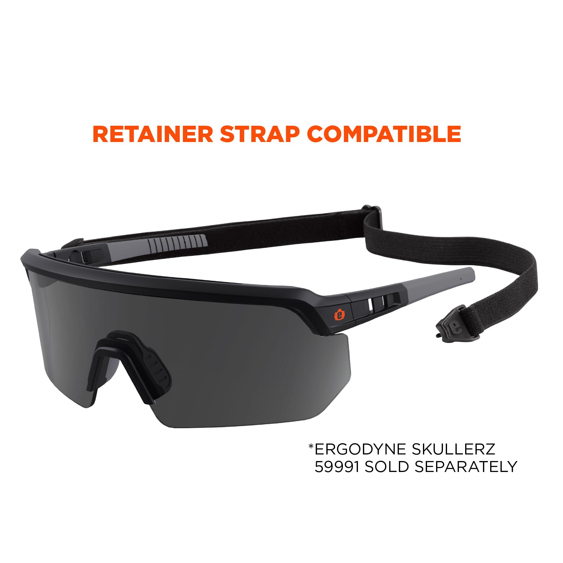 Ergodyne Unisex Skullerz Aegir Anti-scratch & Enhanced Anti-fog Safety Glasses, Sunglasses AFAS Schutzbrille (1er Pack)