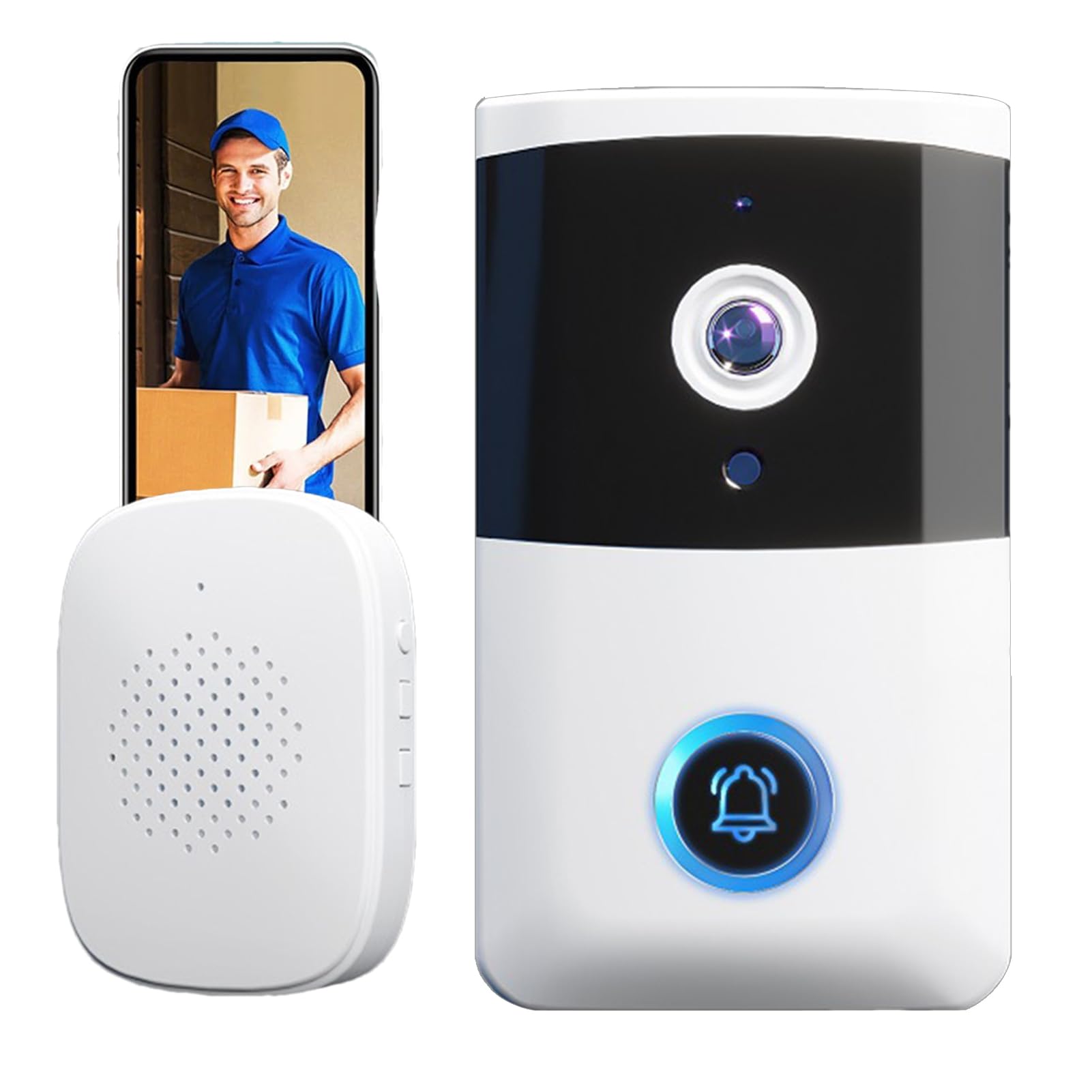 スマートドアホン ビデオドアベル