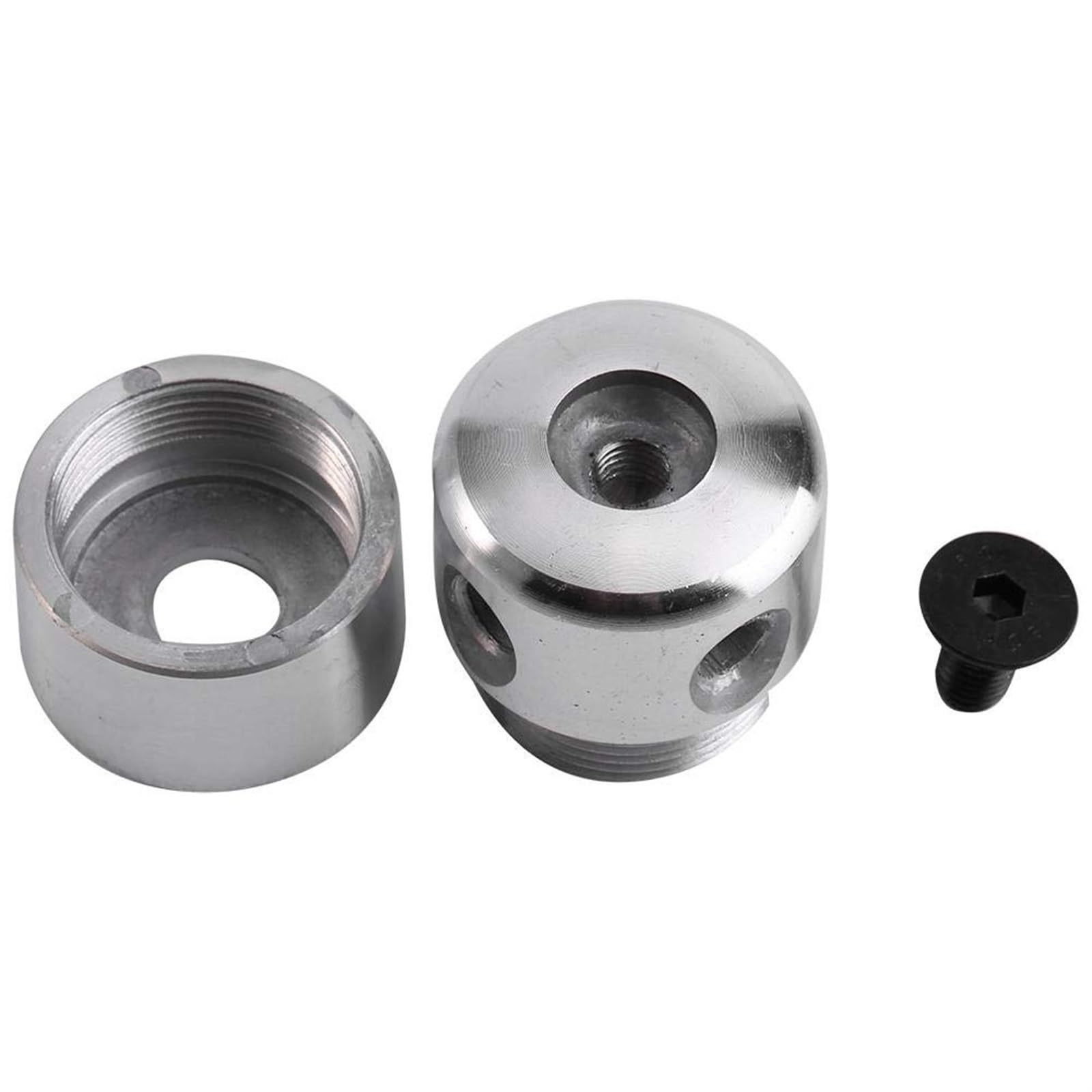 AVIMYA Cabezal de Corte de césped de Aluminio Universal, Cabezal de desbrozadora de 4 líneas, Cabezal de línea de Corte de Hilo for cortacésped